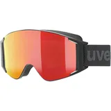 Uvex g.gl 3000 TO black matt/red-lasergold lite - one size