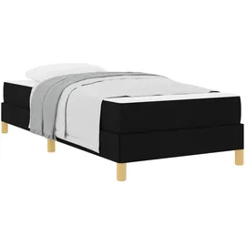vidaXL Boxspringbett 80 x 200 cm Schwarz
