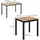 Vicco Granny 120 x 76 x 70 cm Eiche/Anthrazit