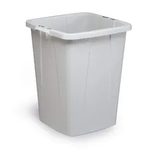 Durable Abfallbehälter DURABIN ECO Abfalleimer, Grau