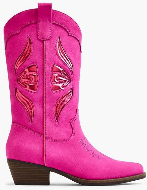 Cowboystiefel - Damen - pink