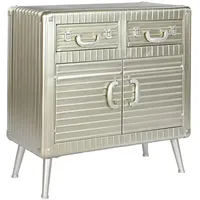 Fijalo Anrichte Home ESPRIT Silberfarben 80 x 39 x
