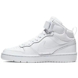 Nike Court Borough Mid 2 Sneaker Kinder white/white-white 37.5