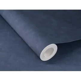 Rasch Textil Paraiso Uni Vliestapete 10,05 x 0,53 m 330106 dunkelblau