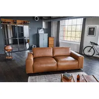 KAWOLA Sofa BODHI 3-Sitzer Leder