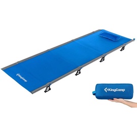 KingCamp Ultralight Feldbett, 190x64cm, blau
