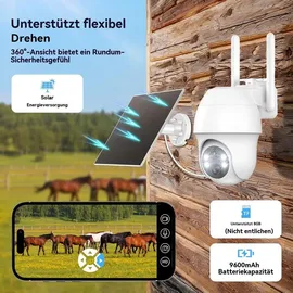 Avylet GALAYOU 4G LTE Überwachungskamera Aussen Weiß