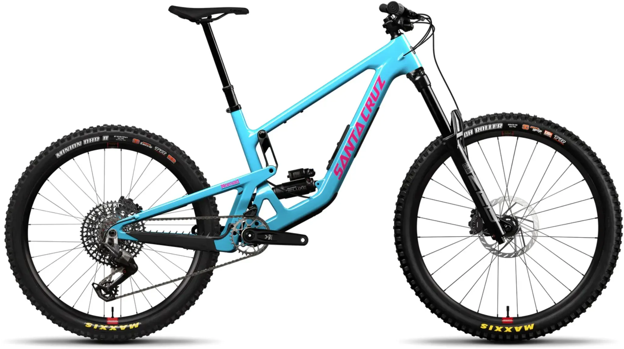 Santa Cruz Nomad 7 Carbon 90 - M - Gloss Aqua Magenta