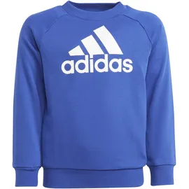 adidas Essentials Logo French Terry Trainingsanzug Blau 128