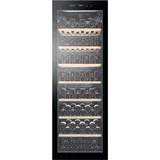 Haier Wine Bank 60 Serie 5 WS190GA, Weinkühler mit Kompressor, Freistehend, 189 Flasche(n), G, Schwarz, Schwarz - Schwarz