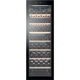 Haier Wine Bank 60 Serie 5 WS190GA, Weinkühler mit Kompressor, Freistehend, 189 Flasche(n), G, Schwarz, Schwarz - Schwarz