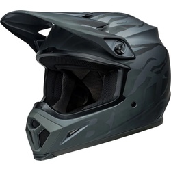 Bell MX-9 MIPS Decay, Motocrosshelm - Matt Schwarz/Dunkelgrau - XXL