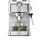 CASO Design Espresso Gourmet Siebträgermaschine silber mit Milchaufschäumer