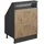 Vicco Dachschrägenschrank Rion 60 x 83,8 x 46 cm Braun