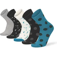 Lenz Girls 5pack mixed metalic 35-38