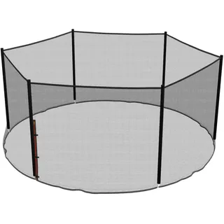 Ampel 24 Ersatz Sicherheitsnetz für Trampolin Ø 430 cm,Gartentrampolin Ersatznetz für 6 Stangen, Netz außenliegend, Ersatzteil reißfest, UV-beständig