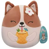 Squishmallows Plüschtier Maskottchen Hund Corgi Regina 19 cm