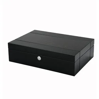 Paul Design Uhrenbox Paul Design 20028 Gentlemen Uhrenbox [10] Black Apricot schwarz