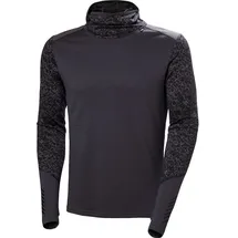 HELLY HANSEN Lifa Merino Midw BLC Hoodie Black/Blau XL