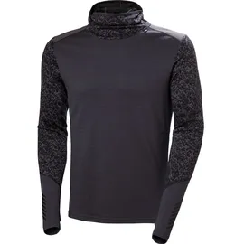 HELLY HANSEN Lifa Merino Midw BLC Hoodie Black/Blau XL