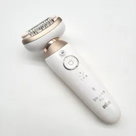 Braun Silk épil 9 Flex Elektrischer Epilierer für einfache Haarentfernung - Weiß