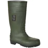 PORTWEST Total-Sicherheitsgummistiefel S5 Grün 40