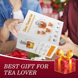 MINO ANT 1200ML Teekanne Set mit Siebeinsatz, 4