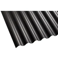 Gutta Wellplatte Sinus 95/34 200 x 95 cm schwarz