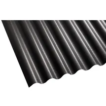 Gutta Wellplatte Sinus 95/34 200 x 95 cm schwarz