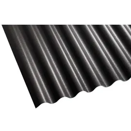 Gutta Wellplatte Sinus 95/34 200 x 95 cm schwarz