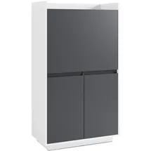 byLIVING Sekretär Hannes Breite 80 cm schwarz