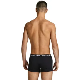 JACK & JONES JACHUEY TRUNKS Schwarz/Rot/Blau/Petrol XL 10er Pack