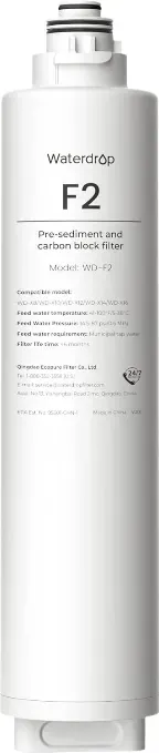 F2-Filter für Waterdrop X Series Umkehrosmose-System