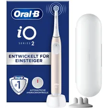 Oral-B iO Series 2 Calm Pink Special Edition + Reiseetui + Aufsteckbürstenhalter