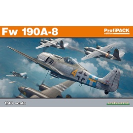 Eduard EDK82147 Kit 1:48 Profipack-Fw 190A-8, div.