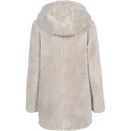URBAN CLASSICS Damen Ladies Sherpa Jacket, Black (TB1755-00208-0042) sand