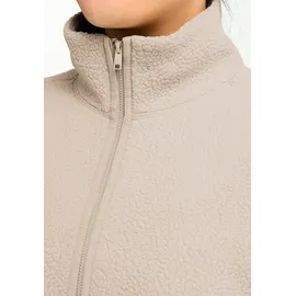 Jack Wolfskin Lite Curl Fleecejacke Beige S