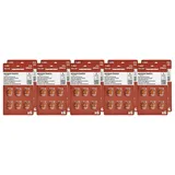 Amazon Basics Hörgerätebatterien, Größe 312, Zink-Luft-Batterien, 1,45 V, braune Karte, 4 Jahre Haltbarkeit, 60 Stück, Kindersichere Verpackun...