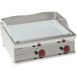 EURAST - Platte-frytop cd 15 mm gas glatte arbeitsplatte - 800x700x280 mm - 14 Kw - 36140317