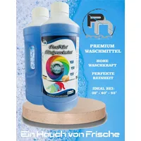 2 L Flüssigwaschmittel Premium Gel Waschmittel Waschgel Waschpulver Caps ProNuri