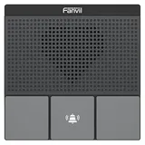 Fanvil A10, Kabelgebunden, IP54, RJ-45, Schwarz, Grau, Acrylnitril-Butadien-Styrol, Wand