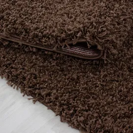 Ayyildiz Teppiche Life Shaggy 1500 Hochflorteppich 160 cm braun