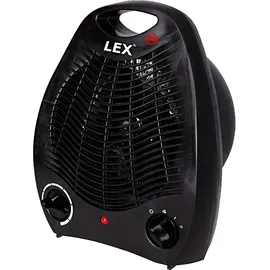 Lex Heizlüfter Ventilator Elektroheizer Heizgerät Heizung max. 2000W Schwarz