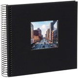 Goldbuch Spiralalbum Bella Vista schwarz 40 schwarze Seiten| Preis nach Code OSTERN
