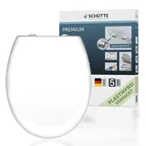 Schütte Duroplast WC-Sitz mit Absenkautomatik Weiß