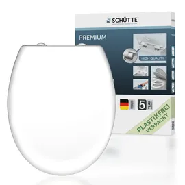 Schütte Duroplast WC-Sitz mit Absenkautomatik Weiß