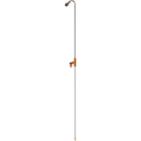 Primaster Gartendusche Aluminium grau 2,28 m