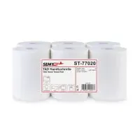 SEMYtop Handtuchrolle Autocut TAD 1-lagig 115 m 6 Rollen