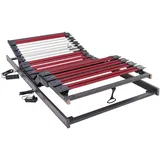 Dieter Knoll Lattenrost, Holz, Birke, Buche, Schichtholz, 3-Zonen, 80x200 cm, Made in Germany, bewegliche Leistenlagerung, Federleisten mit Duokappen, Motorverstellung, alternative Größen erhältlich, Schlafzimmer, Lattenroste, Lattenrost elektrisch