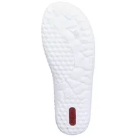 Rieker Slipper perforiert Lochmuster Stretch 52866,